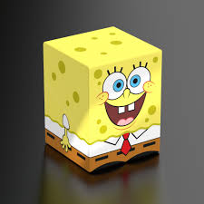 Ultimate Guard Squaroes Deck Box - 100 - Spongebob Squarepants