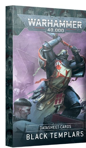 Warhammeer 40k - Space Marines: Black Templars - Datasheet Cards: Black Templars