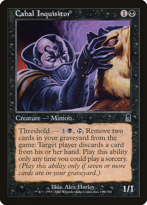 Cabal Inquisitor - Magic: The Gathering ODY #119