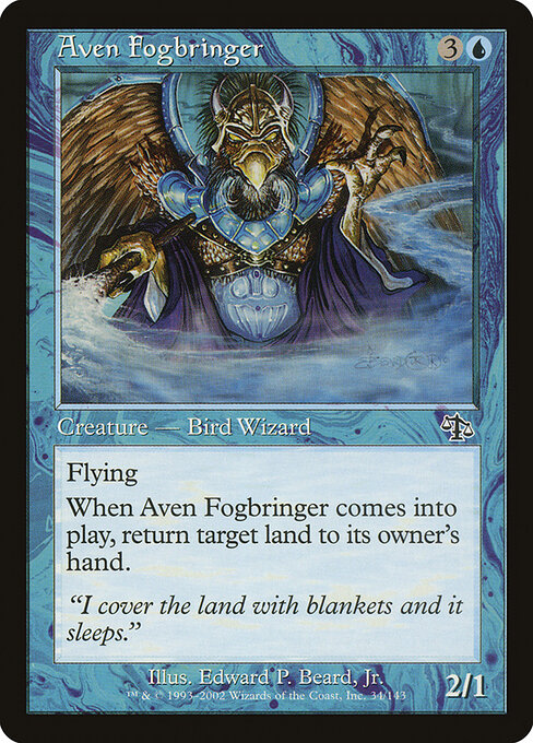 Aven Fogbringer - Magic: The Gathering JUD #34