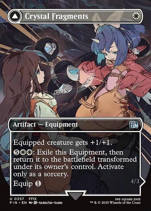 Crystal Fragments // Summon: Alexander - Magic: The Gathering FIN #357