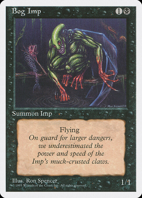 Bog Imp - Magic: The Gathering 4ED #123