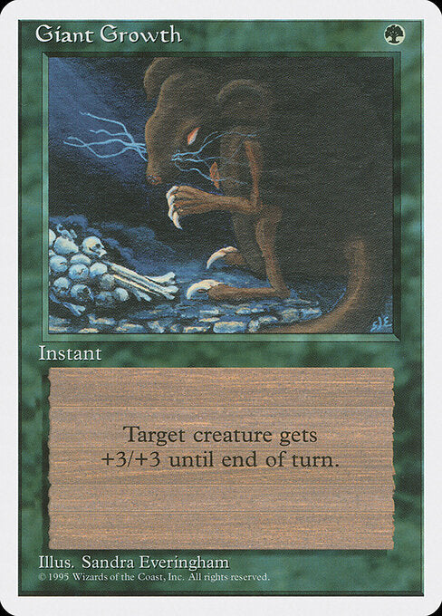 Giant Growth - Magic: The Gathering 4ED #248