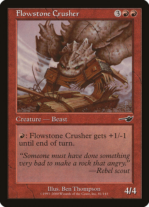 Flowstone Crusher Nemesis NEM