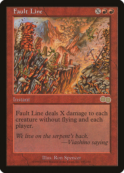 Fault Line Urza's Saga usg