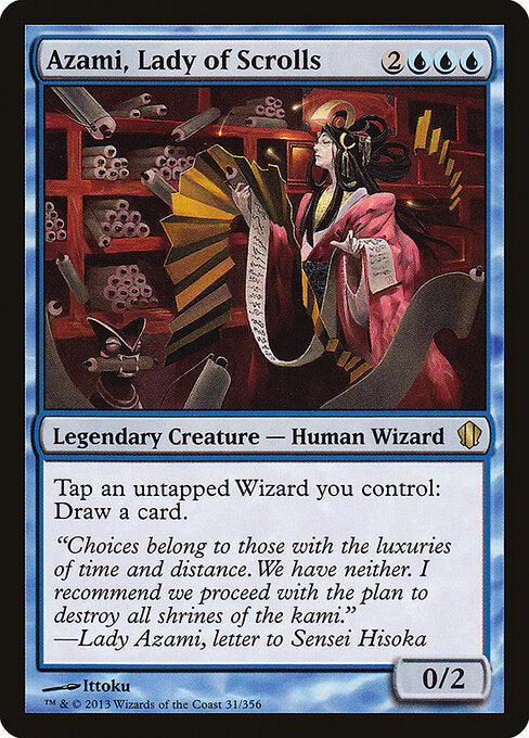 Azami, Lady of Scrolls - Magic: The Gathering C13 #31