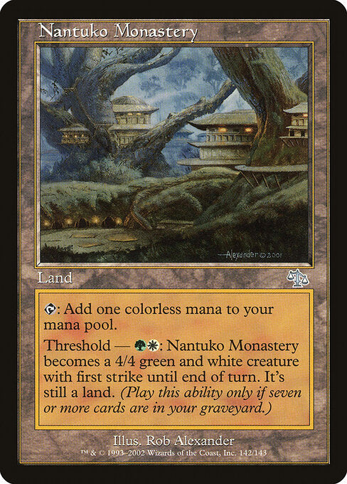 Nantuko Monastery - Magic: The Gathering JUD #142