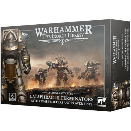 Warhammer The Horus Heresy: Legiones Astartes - Cataphractii Terminators with Combi-Bolters and Power Fists