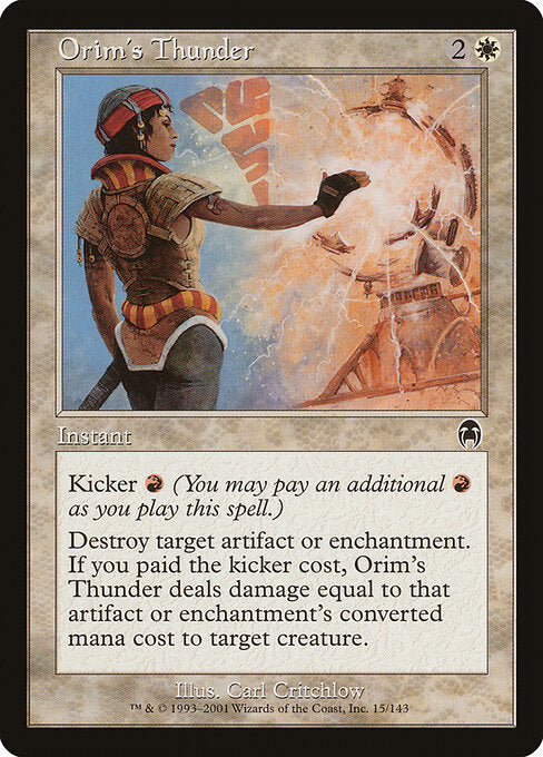 Orim's Thunder - Magic: The Gathering APC #15