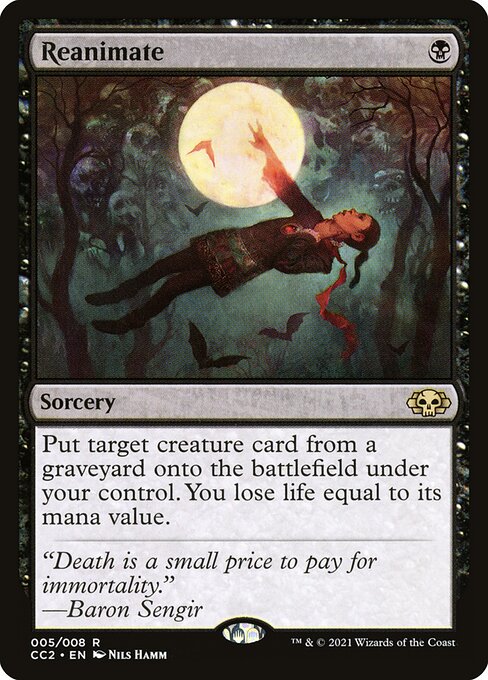 Reanimate Commander Collection: Black cc2