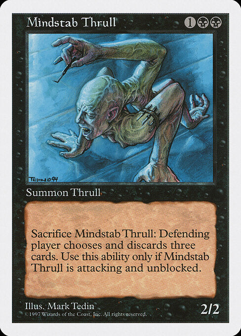 Mindstab Thrull - Magic: The Gathering 5ED #178