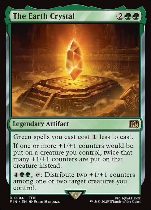 The Earth Crystal - Magic: The Gathering FIN #184