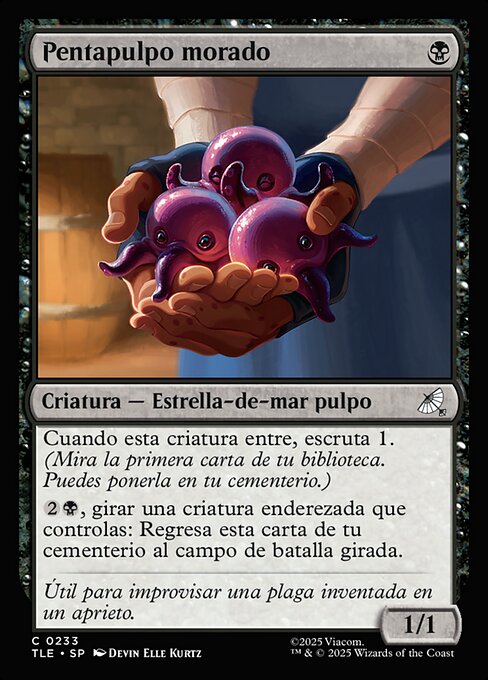 Purple Pentapus · TLE #233 · ES