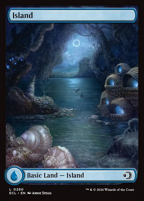 Island - Magic: The Gathering ECL #280