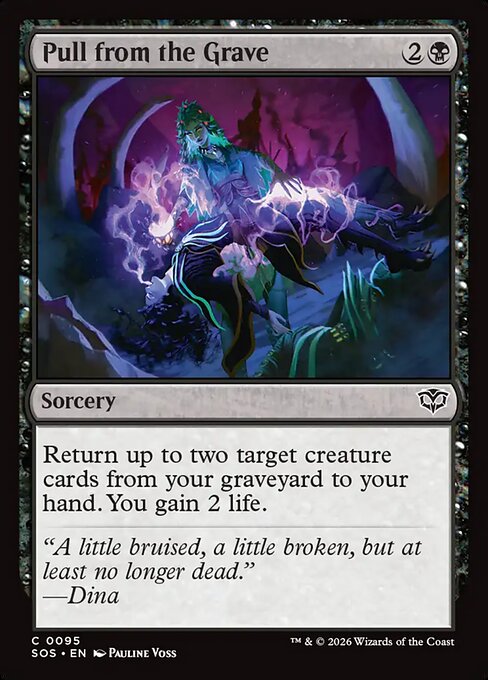 Pull from the Grave - Magic: The Gathering SOS #95