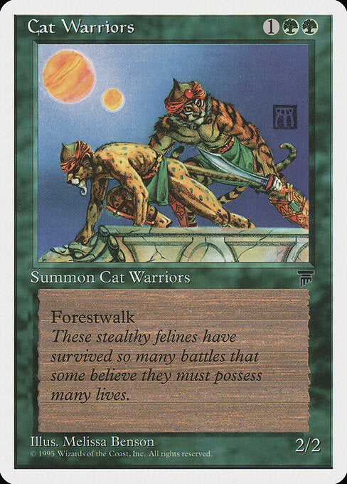Cat Warriors - Magic: The Gathering CHR #58