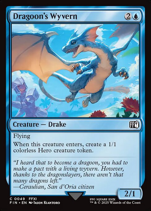 Dragoon's Wyvern - Magic: The Gathering FIN #49