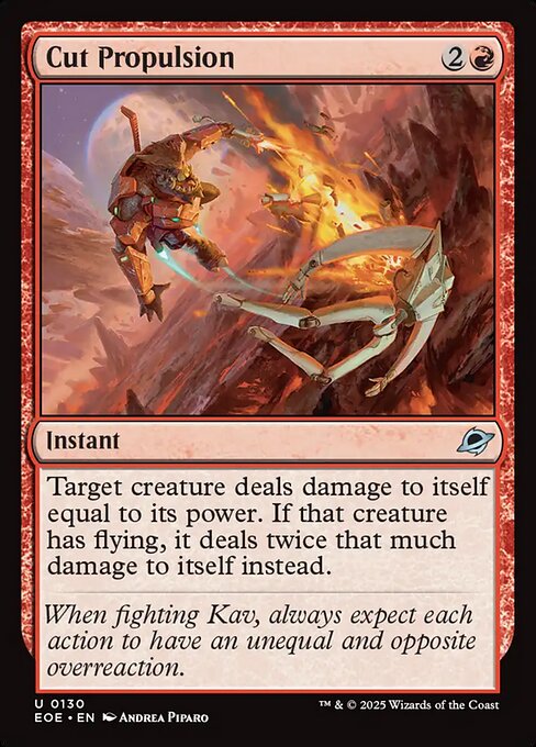Cut Propulsion - Magic: The Gathering EOE #130