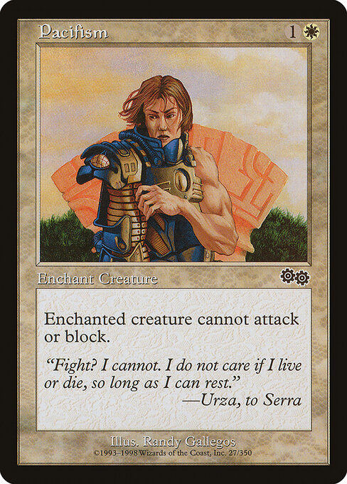 Pacifism - Magic: The Gathering USG #27