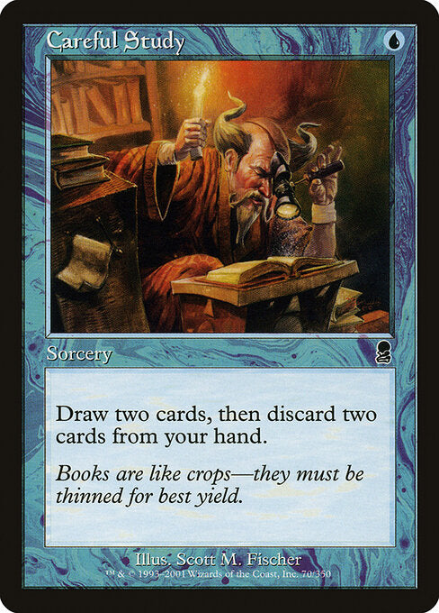 Careful Study - Magic: The Gathering ODY #70
