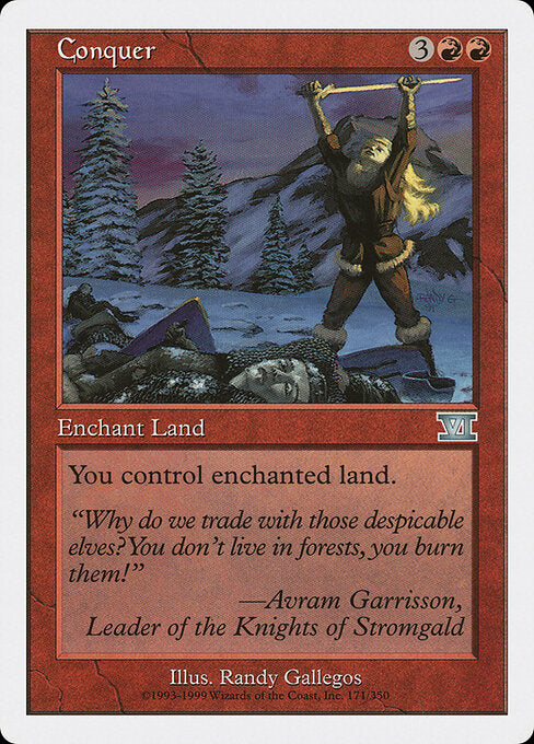 Conquer - Magic: The Gathering 6ED #171