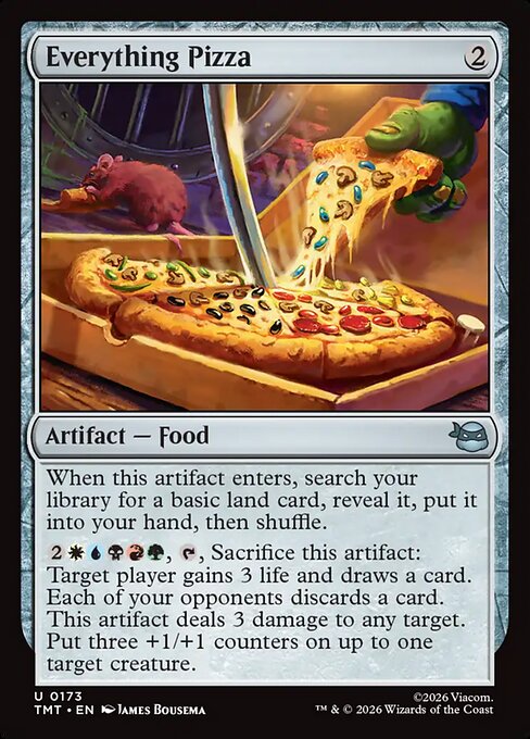 Everything Pizza - Magic: The Gathering TMT #173