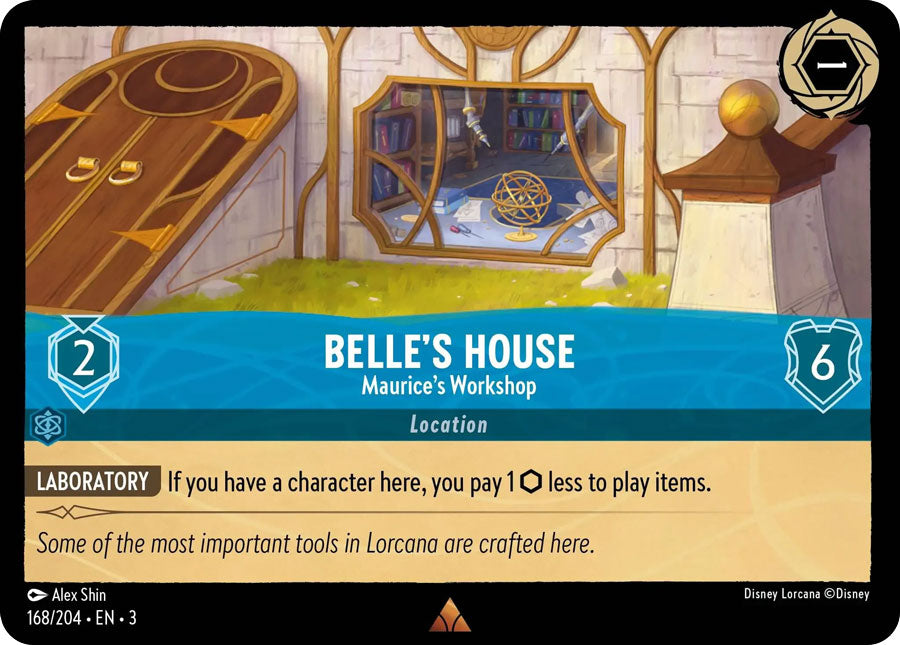 Belle's House - Maurice's Workshop