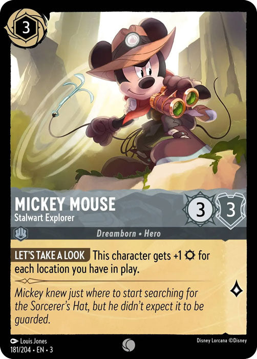Mickey Mouse - Stalwart Explorer
