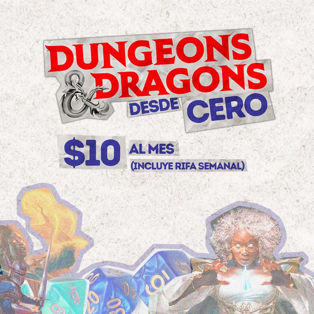 Dungeons And Dragons - Taller Principiantes MIÉRCOLES