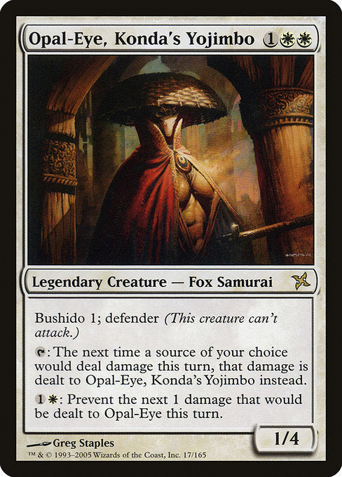 Opal-Eye, Konda's Yojimbo Betrayers of Kamigawa BOK