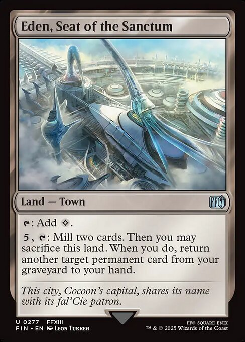 Eden, Seat of the Sanctum - Magic: The Gathering FIN #277