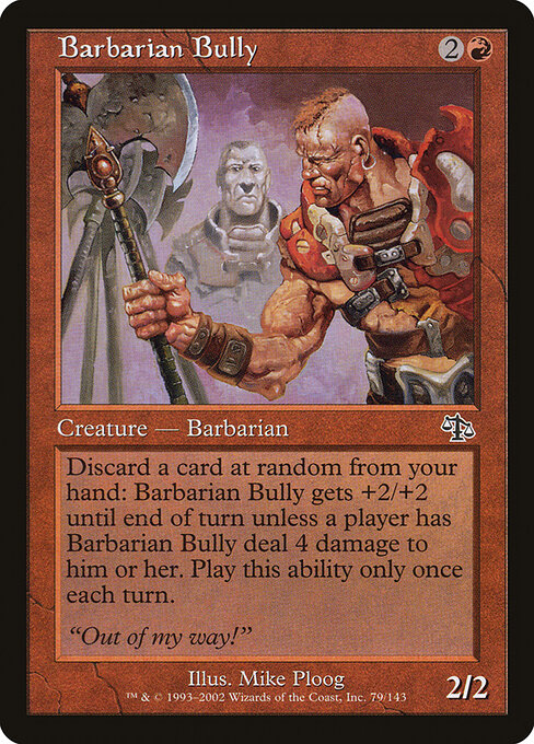 Barbarian Bully - Magic: The Gathering JUD #79