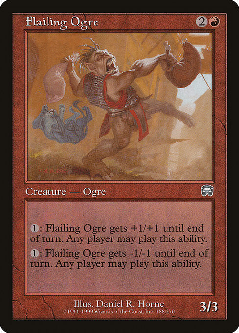 Flailing Ogre Mercadian Masques MMQ