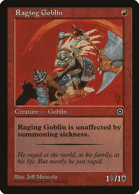 Raging Goblin - Magic: The Gathering P02 #114