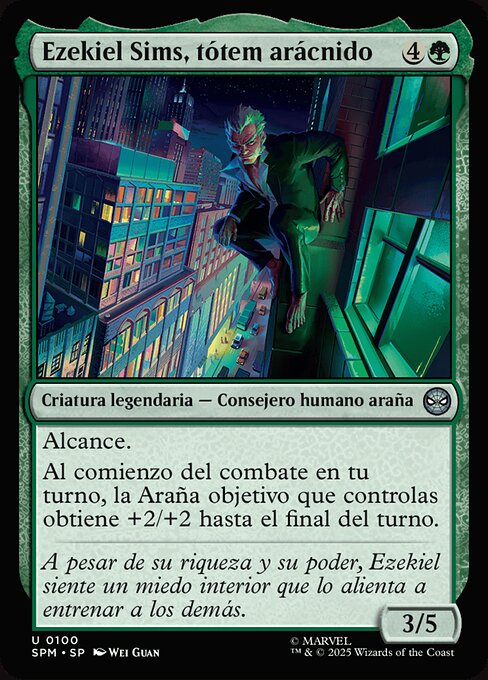Ezekiel Sims, Spider-Totem · SPM #100 · ES