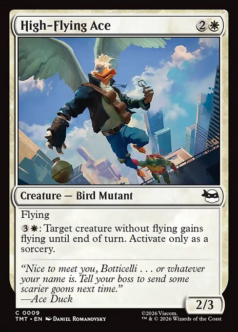 High-Flying Ace - Magic: The Gathering TMT #9