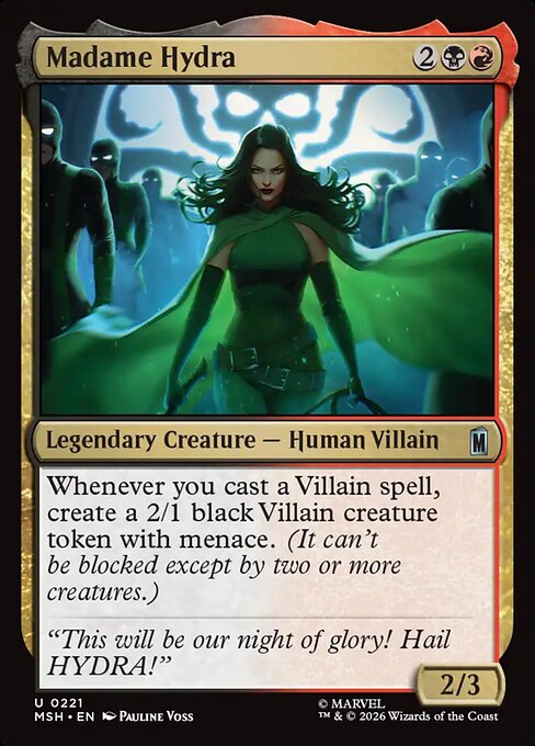 Madame Hydra - Magic: The Gathering MSH #221
