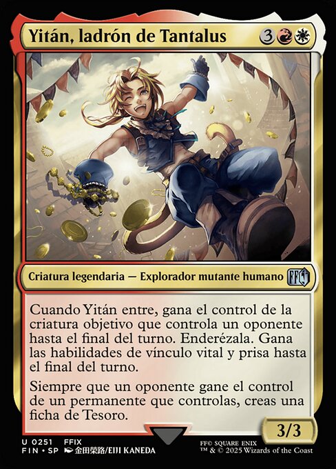 Zidane, Tantalus Thief · FIN #251 · ES