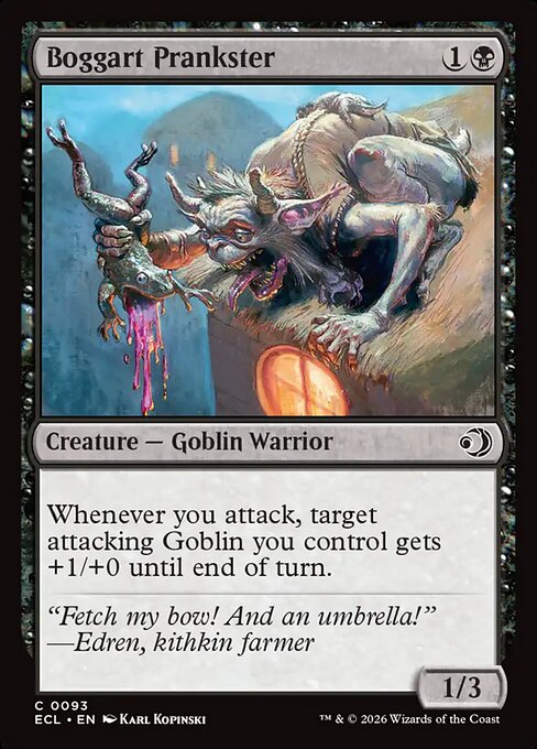 Boggart Prankster - Magic: The Gathering ECL #93