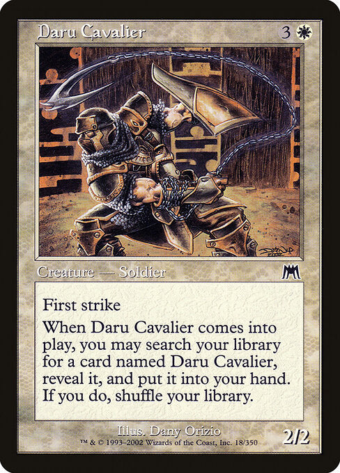 Daru Cavalier - Magic: The Gathering ONS #18