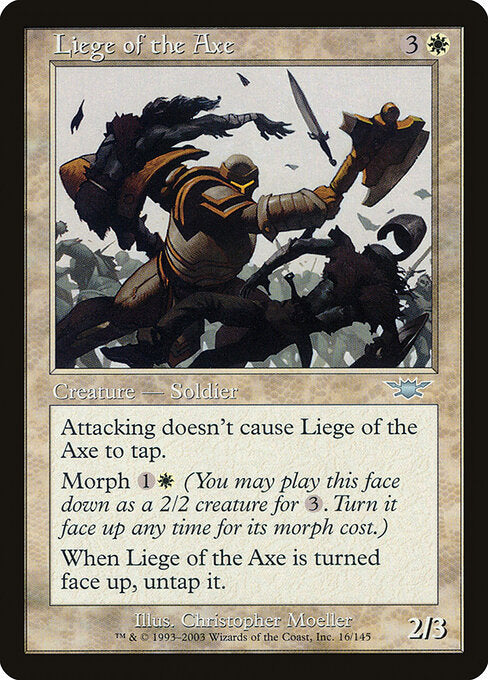 Liege of the Axe - Magic: The Gathering LGN #16