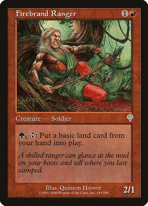 Firebrand Ranger - Magic: The Gathering INV #143