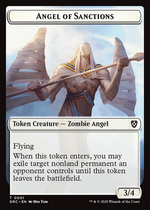 Angel of Sanctions - Magic: The Gathering TDRC #1