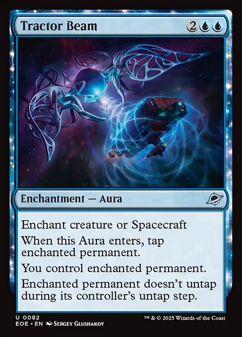 Tractor Beam - Magic: The Gathering EOE #82