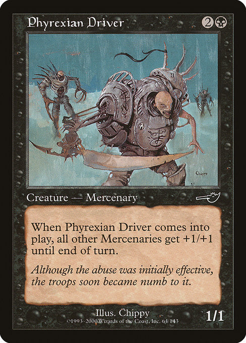 Phyrexian Driver Nemesis NEM