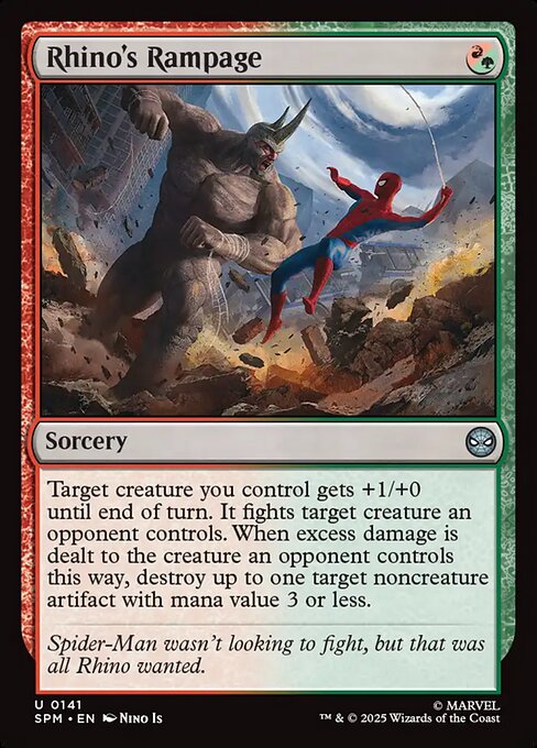 Rhino's Rampage - Magic: The Gathering SPM #141