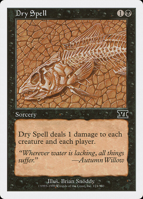 Dry Spell - Magic: The Gathering 6ED #124