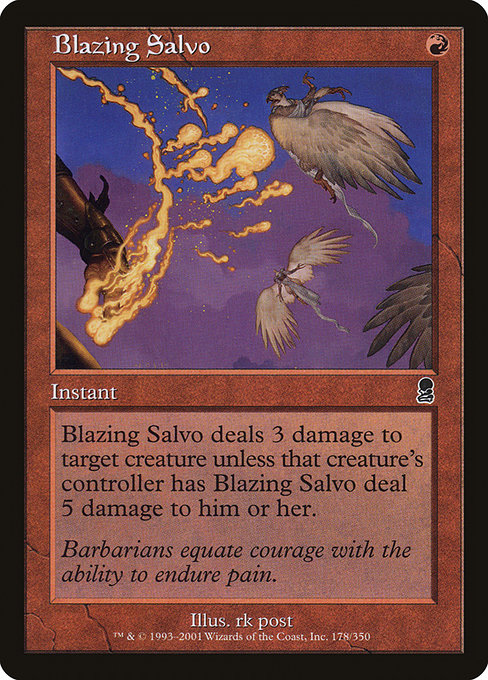 Blazing Salvo Odyssey ODY