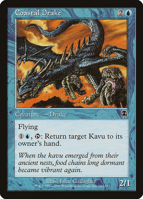 Coastal Drake - Magic: The Gathering APC #22