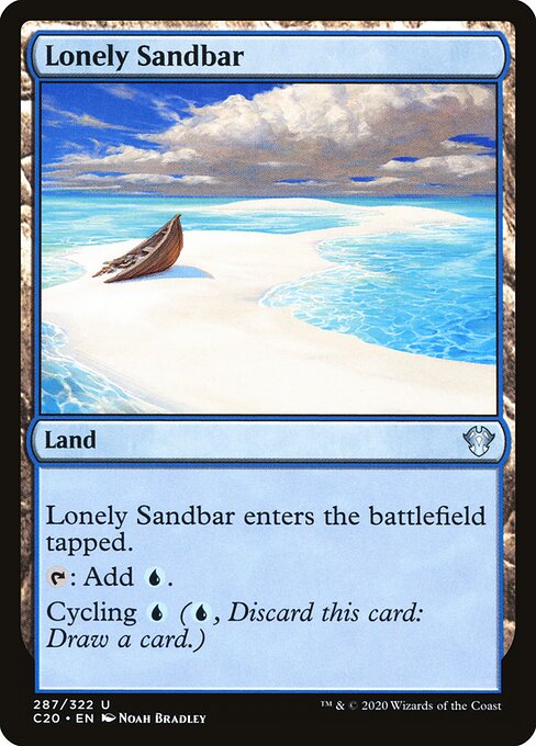 Lonely Sandbar - Magic: The Gathering C20 #287